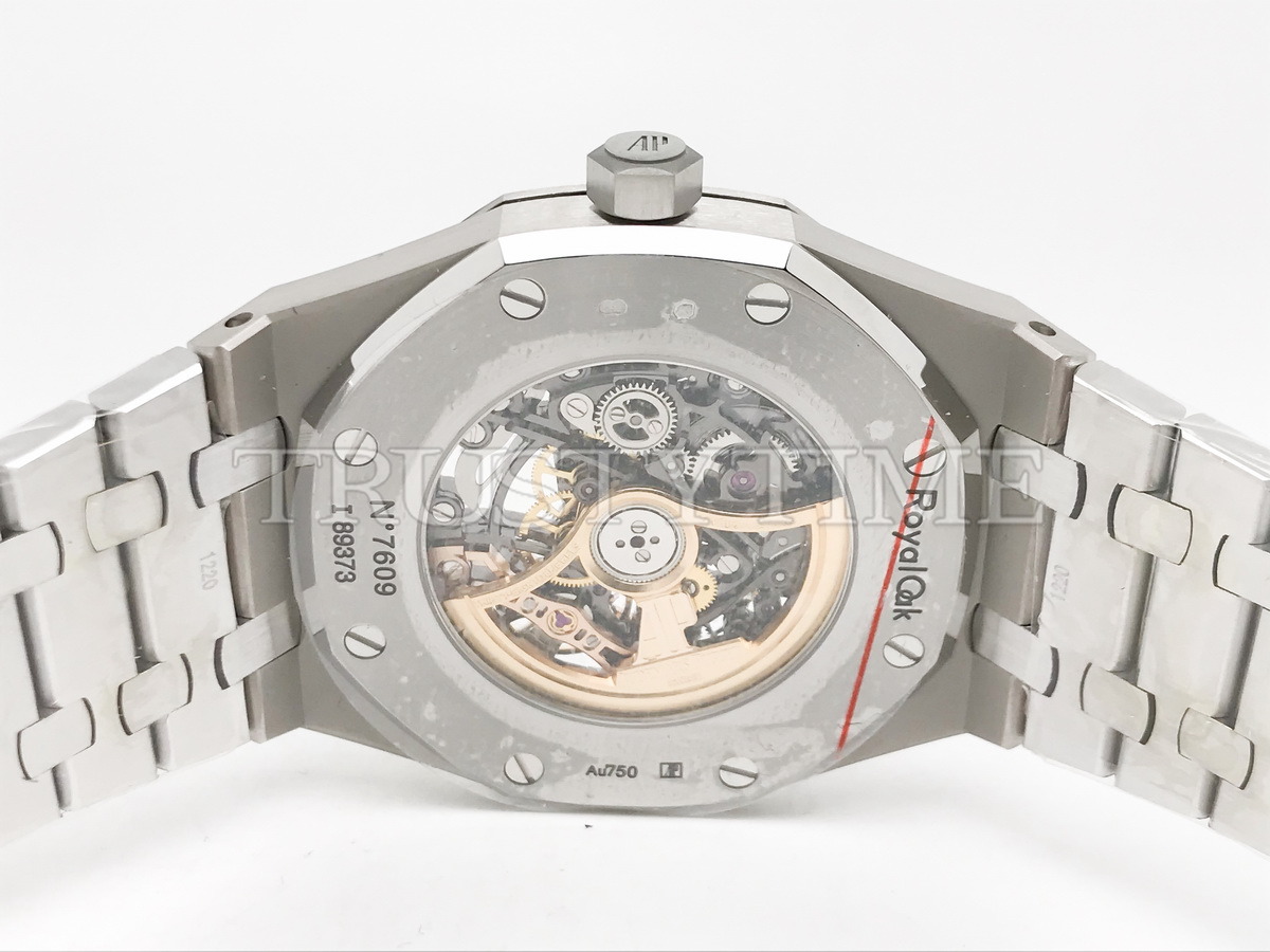 Копия часов Audemars Piguet Royal Oak Frosted Double Balance Wheel 15407BC.GG.1224BC.01 Арт.AP-1191