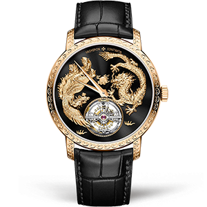 Копия часов Vacheron Constantin Traditionnelle Tourbillon Phoenix and the Dragon 6040T/000R-B961 Арт.VC-0425