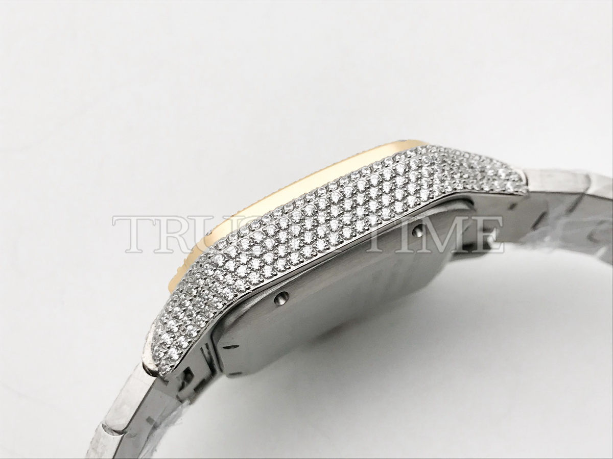 Копия часов Cartier Santos De Cartier 40 W2SA0009 Diamonds Арт.CR-0942