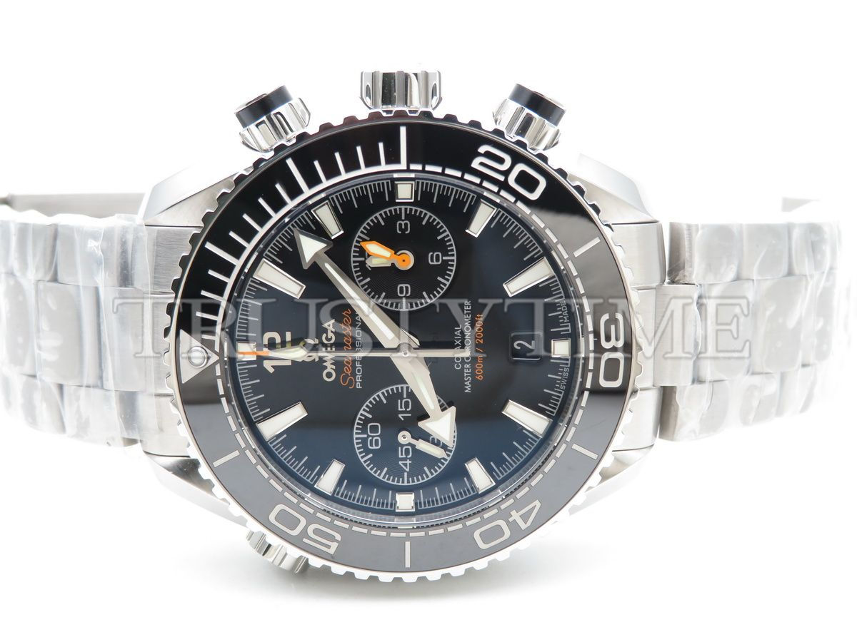 Копия часов Omega Seamaster Planet Ocean 600m Co‑Axial Master Chronometer Chronograph 45.5mm 215.30.46.51.01.001 Арт.OM-0586