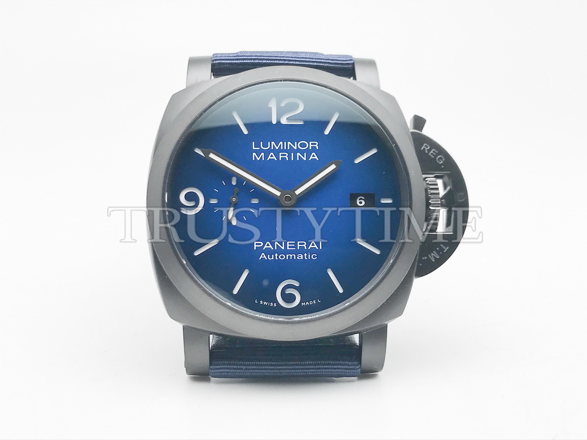 Копия часов Panerai Luminor Marina Steel DLC - Milan 44mm PAM02319 Арт.PN-0929