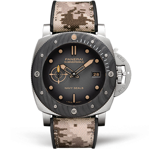 Копия часов Panerai Submersible Navy SEALs Titanio 47mm PAM01669 Арт.PN-0931