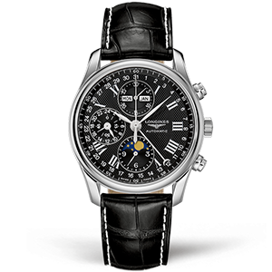 Копия часов Longines Master Collection Chronograph Calendar 40mm L2.673.4.51.7 Арт.LN-0250