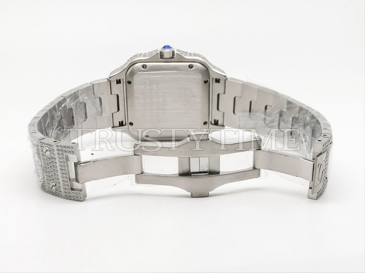 Копия часов Cartier Santos De Cartier 40 WSSA0018 Diamonds Арт.CR-0929