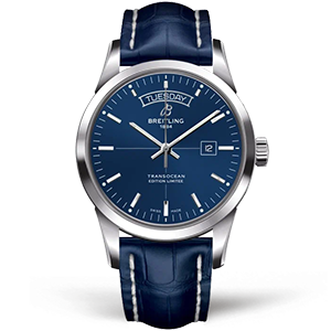 Копия часов Breitling Transocean Day & Date 43 A453109T/C921/731P