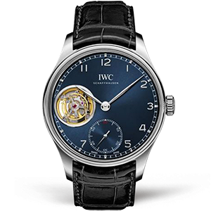 Копия часов IWC Portugieser Tourbillon Hand-Wound Laureus Charity Night Milano 2014 43mm IW546303 Арт.IW-0674
