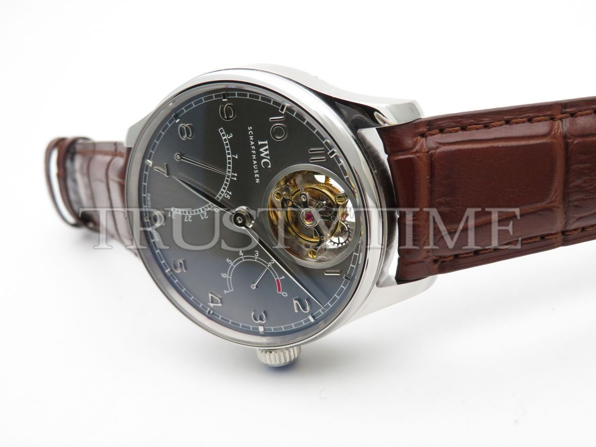 Копия часов IWC Portugieser Tourbillon Retrograde Mystery 44mm IW504401 Арт.IW-0625
