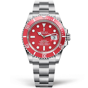 Копия часов Rolex Submariner Blaken Red 40mm 116610LN Арт.RX-3421