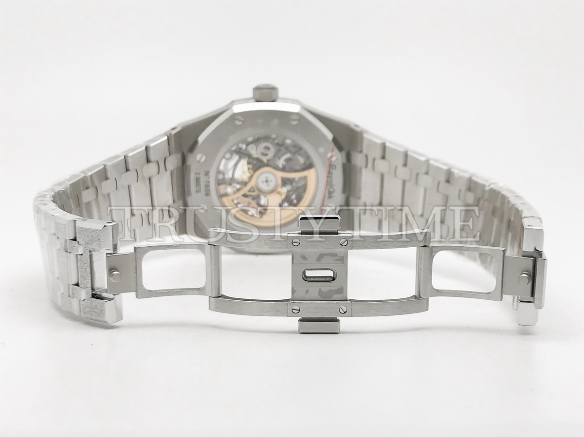 Копия часов Audemars Piguet Royal Oak Frosted Double Balance Wheel 15407BC.GG.1224BC.01 Арт.AP-1191