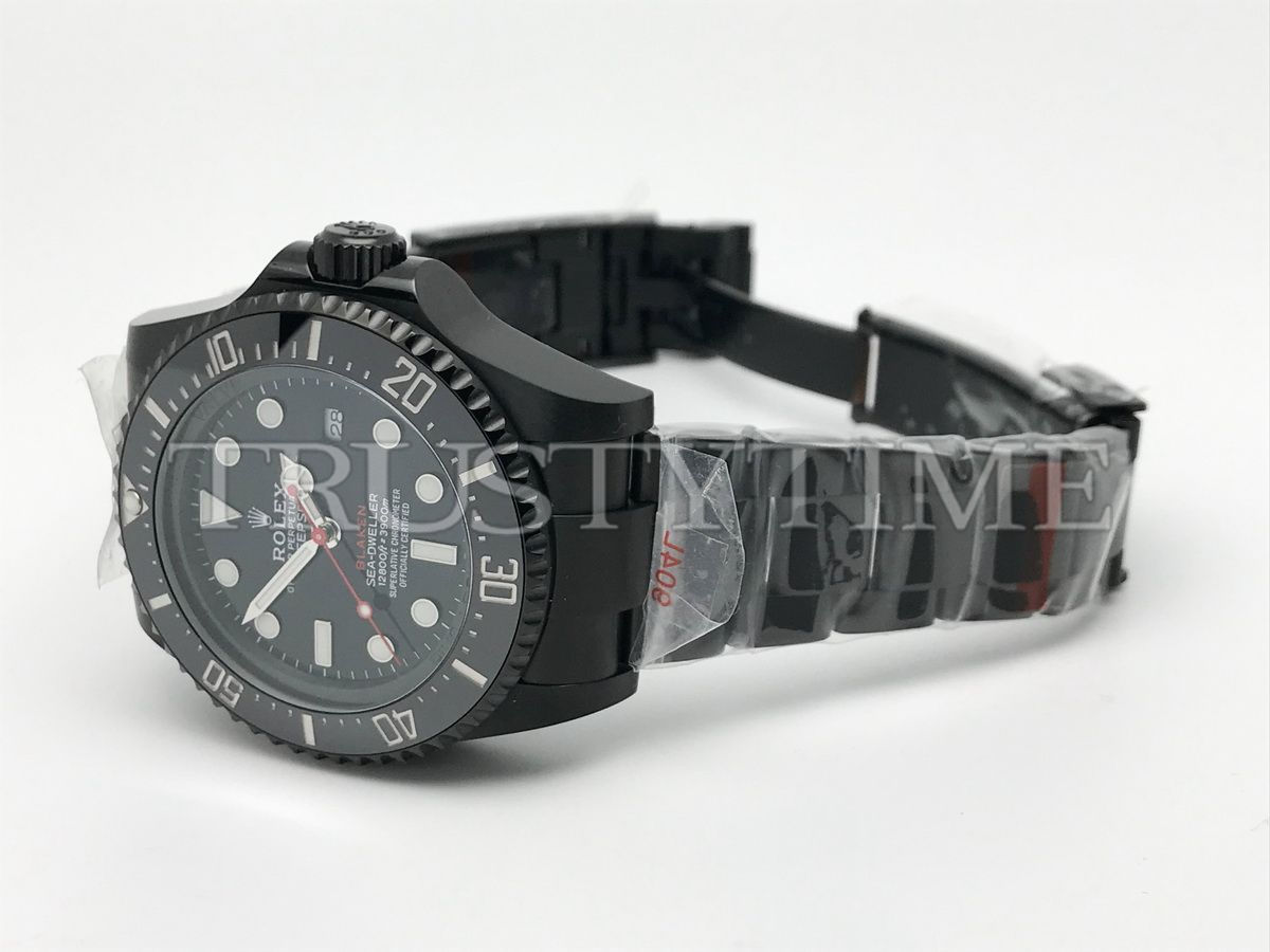 Копия часов Rolex Sea-Dweller Deepsea Blaken 44mm Арт.RX-2307