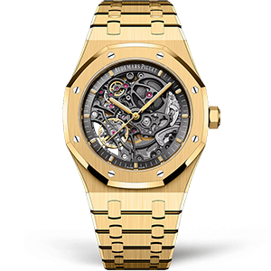 Копия часов Audemars Piguet Royal Oak Double Balance Wheel 15407BA.OO.1220BA.01 Арт.AP-1190