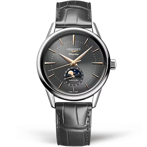 Копия часов Longines Heritage Flagship Moonphase L4.815.4.52.2 Арт.LN-0428