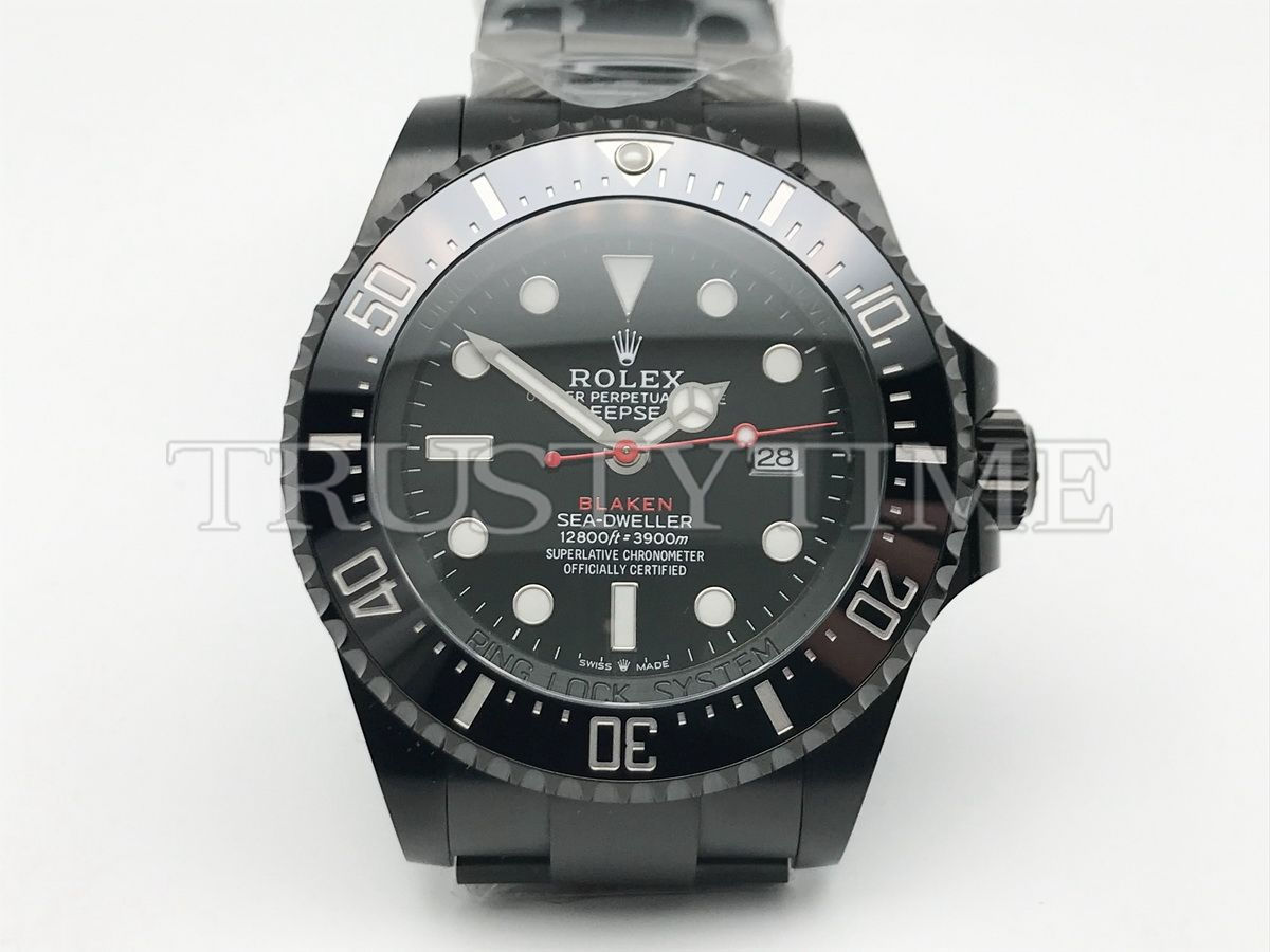 Копия часов Rolex Sea-Dweller Deepsea Blaken 44mm Арт.RX-2307