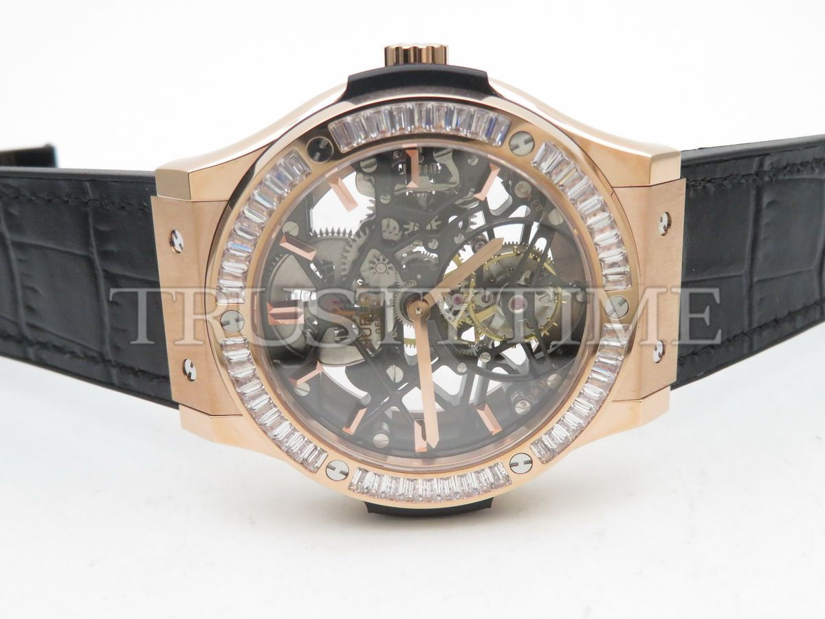 Копия часов Hublot Classic Fusion Tourbillon 45mm 505.OX.0180.LR.1904 Арт.HB-0518