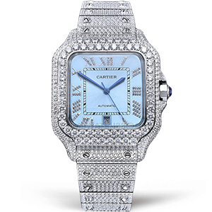 Копия часов Cartier Santos De Cartier 40 WSSA0018 Diamonds Арт.CR-0930