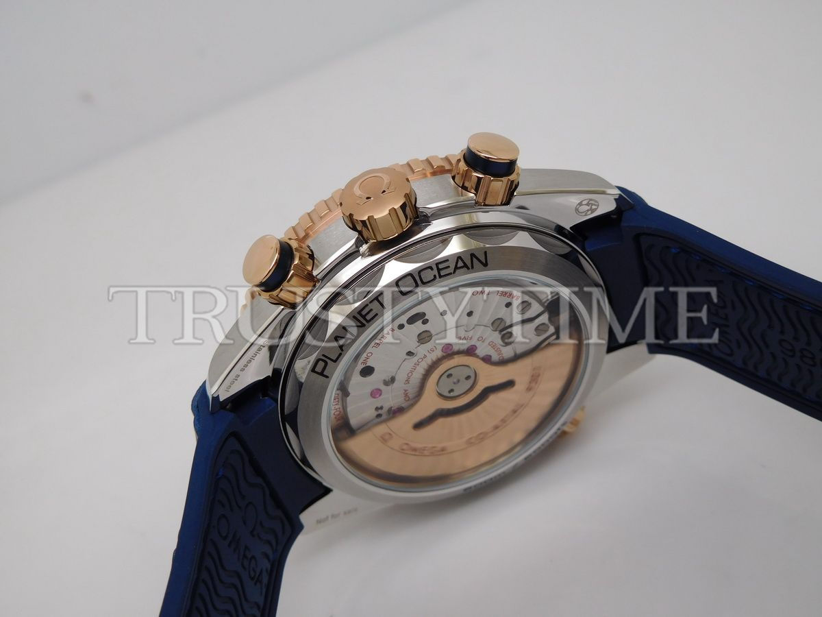 Копия часов Omega Seamaster Planet Ocean 600m Co‑Axial Master Chronometer Chronograph 45.5mm 215.23.46.51.03.001 Арт.OM-0625