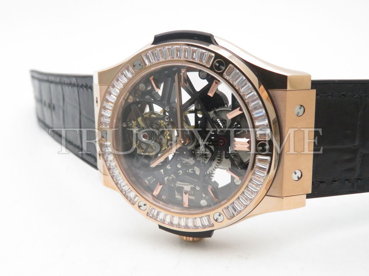 Копия часов Hublot Classic Fusion Tourbillon 45mm 505.OX.0180.LR.1904 Арт.HB-0518