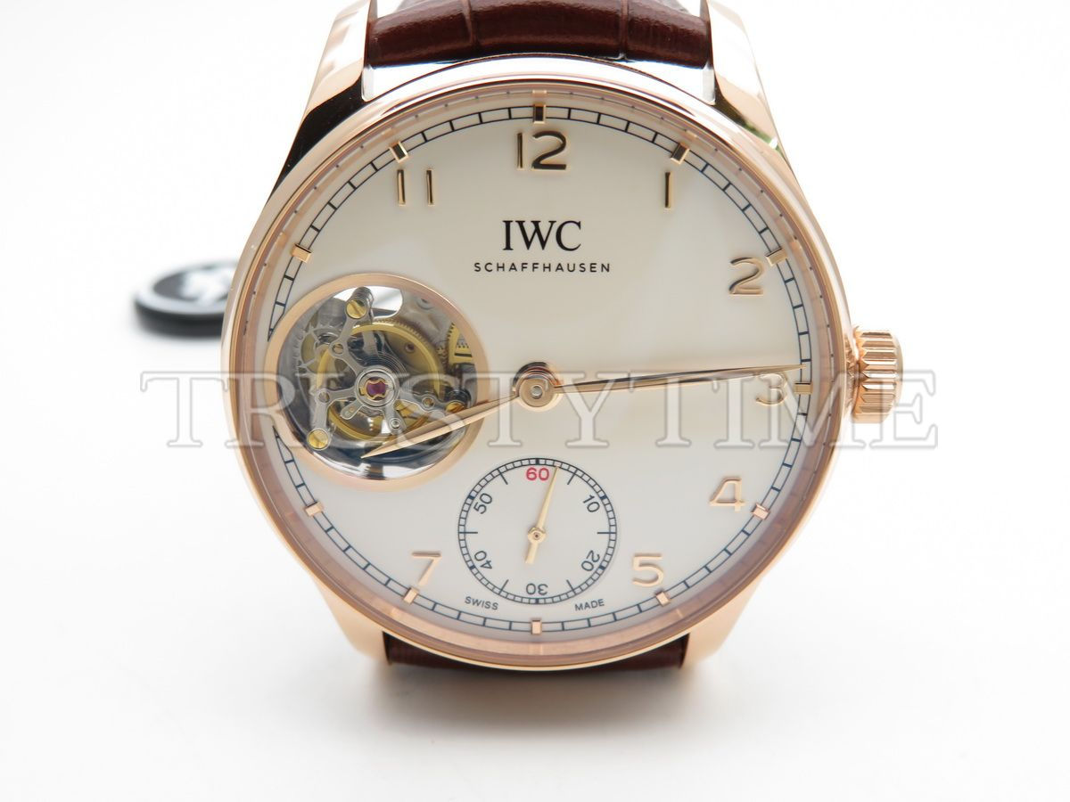 Копия часов IWC Portugieser Tourbillon Hand-Wound Red Gold 43mm IW546302 Арт.IW-0622