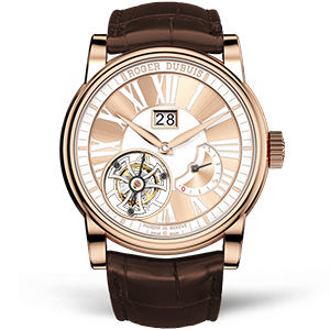 Roger Dubuis Hommage Flying Tourbillon With Large Date 45mm RDDBHO0568