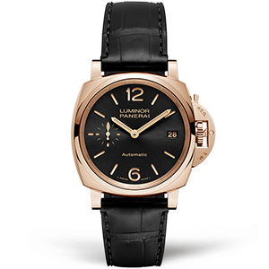 Копия часов Panerai Luminor Due 3 Days Automatic Oro Rosso 38 mm PAM00908 Арт.PN-0702