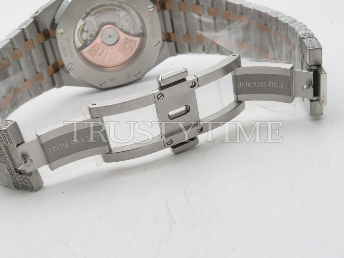 Копия часов Audemars Piguet Royal Oak 15400 Full Diamond Арт.AP-0985