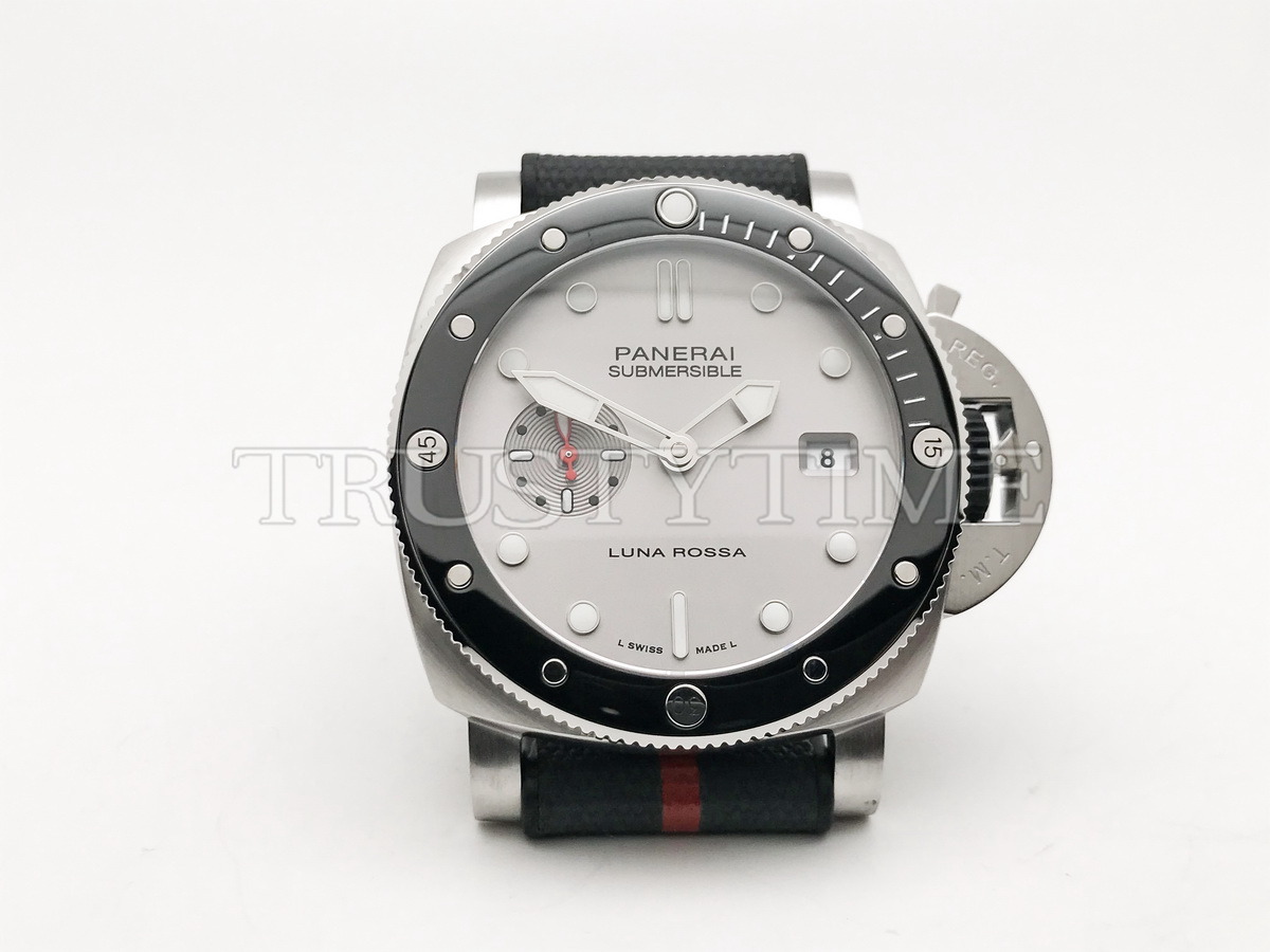 Копия часов Panerai Submersible QuarantaQuattro Luna Rossa 44mm PAM01681 Арт.PN-0926