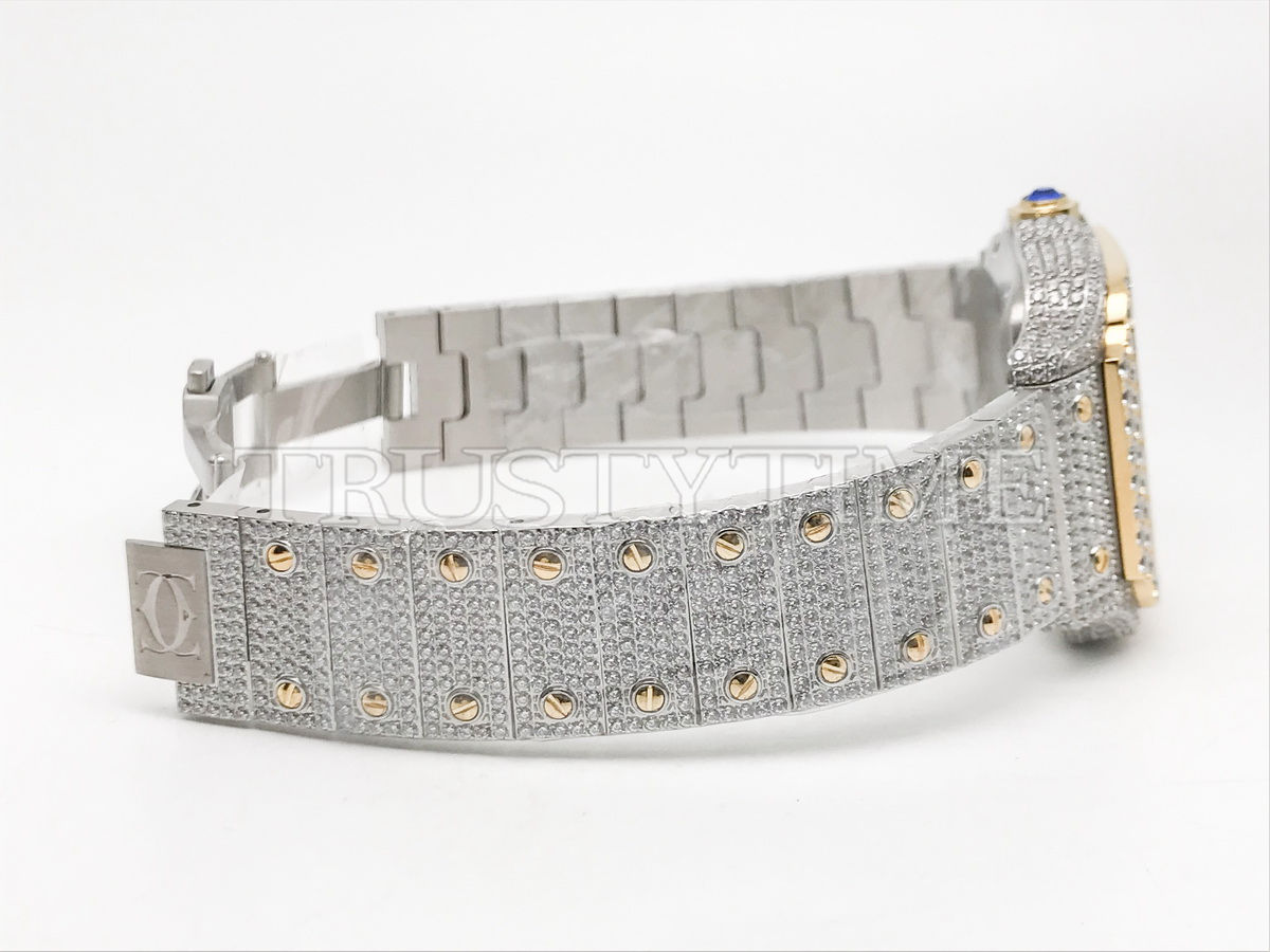 Копия часов Cartier Santos De Cartier 40 W2SA0009 Diamonds Арт.CR-0942