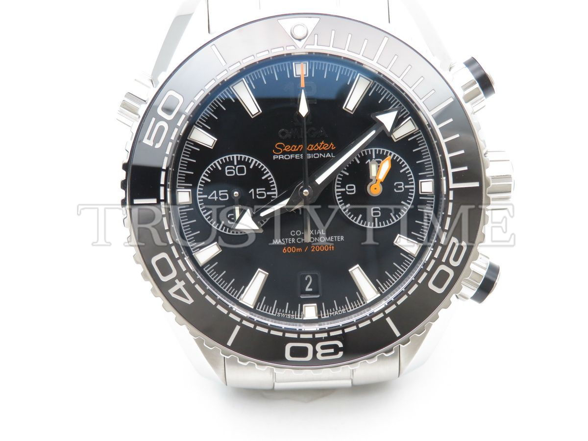 Копия часов Omega Seamaster Planet Ocean 600m Co‑Axial Master Chronometer Chronograph 45.5mm 215.30.46.51.01.001 Арт.OM-0586
