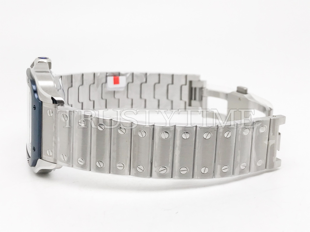 Копия часов Cartier Santos de Cartier Large Skeleton 40mm WHSA0026 Арт.CR-0897