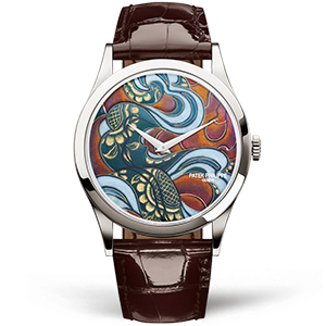 Patek Philippe Calatrava Bhutan Textiles 38mm 5077P-103