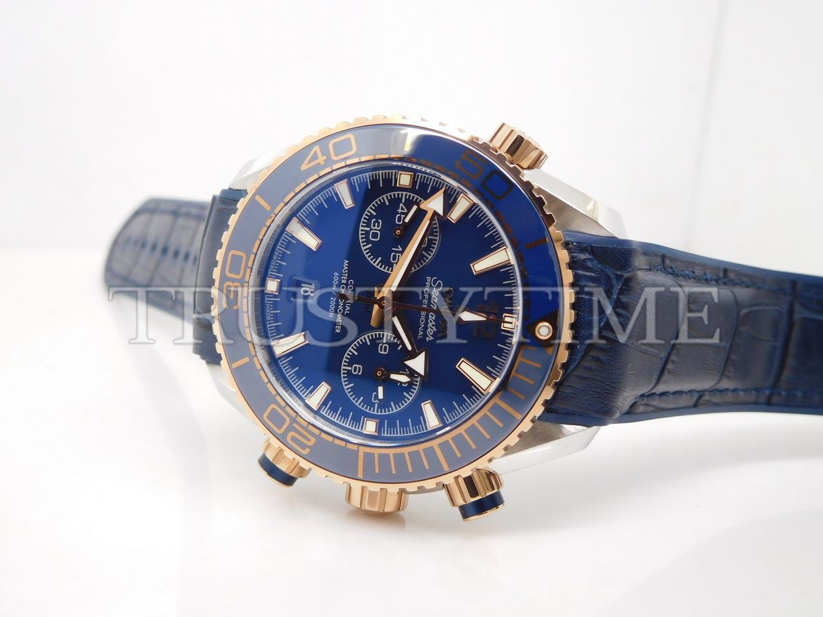 Копия часов Omega Seamaster Planet Ocean 600m Co‑Axial Master Chronometer Chronograph 45.5mm 215.23.46.51.03.001 Арт.OM-0625