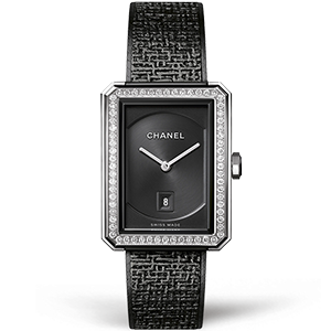 Копия часов Chanel Boy-Friend Tweed Watch H5318