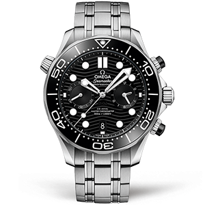 Omega Seamaster Diver 300m Co‑Axial Master Chronometer Chronograph 44mm 210.30.44.51.01.001