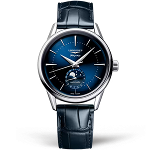 Копия часов Longines Heritage Flagship Moonphase L4.815.4.92.2 Арт.LN-0432