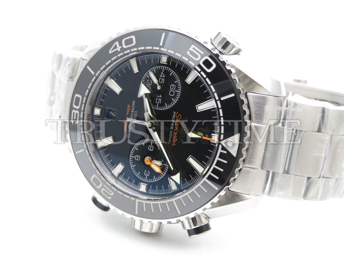 Копия часов Omega Seamaster Planet Ocean 600m Co‑Axial Master Chronometer Chronograph 45.5mm 215.30.46.51.01.001 Арт.OM-0586