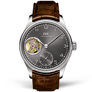 Копия часов IWC Portugieser Tourbillon Hand-Wound Red Gold 43mm IW546301 Арт.IW-0724