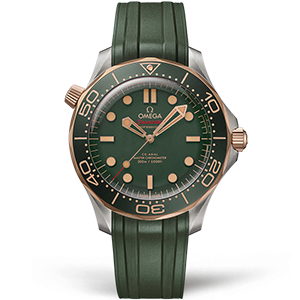 Копия часов Omega Seamaster Diver 300 Co-axial Master Chronometer 42mm 210.92.42.20.10.001 Арт.OM-1027