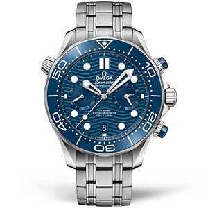 Omega Seamaster Diver 300m Co‑Axial Master Chronometer Chronograph 44mm 210.30.44.51.03.001
