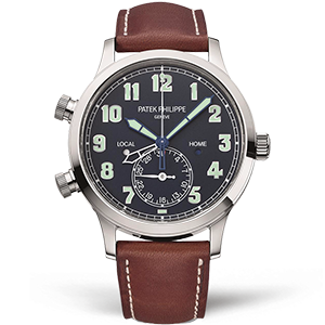 Копия часов Patek Philippe Calatrava Pilot Travel Time 42mm 5524G-001 Арт.PP-0839