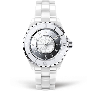 Chanel J-12 White Mirror 38 H4862