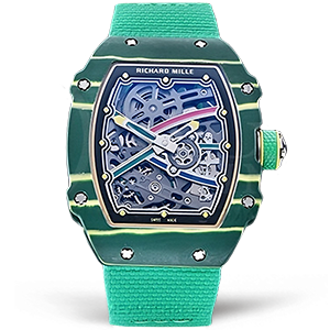 Копия часов Richard Mille RM67-02 Wayde Van Niekerk Green Арт.RM-0611
