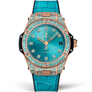 Hublot Big Bang One Click Paraiba King Gold 39 465.OX.898T.LR.0919