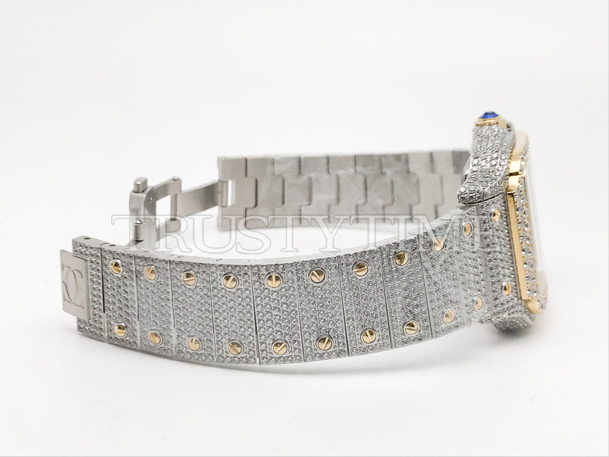 Копия часов Cartier Santos De Cartier 40 W2SA0009 Diamonds Арт.CR-0938