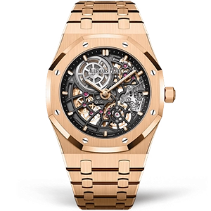 Копия часов Audemars Piguet Royal Oak Jumbo Extra-Thin Openworked 16204OR.OO.1240OR.03 Арт.AP-1224