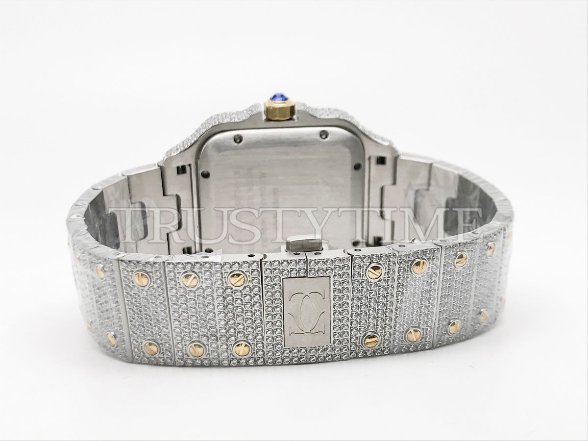 Копия часов Cartier Santos De Cartier 40 W2SA0009 Diamonds Арт.CR-0938