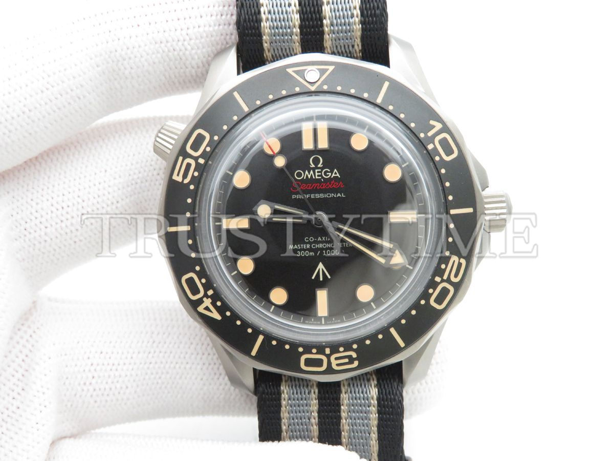 Копия часов Omega Seamaster Diver 300m Co Axial Master Chronometer «007 Edition» 42mm 210.92.42.20.01.001 Арт.OM-0802