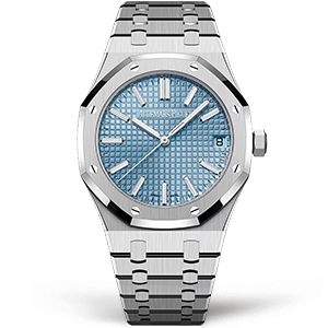 Копия часов Audemars Piguet Royal Oak Ice Blue Baguette Dial Limited Edition 15510BC.OO.1320BC.01 Арт.AP-1206