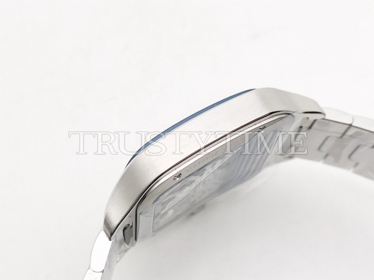 Копия часов Cartier Santos de Cartier Large Skeleton 40mm WHSA0026 Арт.CR-0897