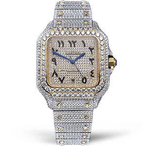 Копия часов Cartier Santos De Cartier 40 W2SA0009 Diamonds Арт.CR-0947