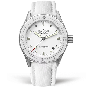 Копия часов Blancpain Fifty Fathoms Bathyscaphe 5100-1127-W52A